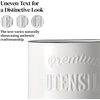 image:imageDOWAN 360 Rotating Extra Large Cooking Utensil Holder 76 Kitchen Utensil Holder for Countertop Utensil Crock for Farmhouse Kitchen Decor Ceramic Stable Utensil Caddy Soft WhiteWhite Text