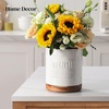 image:imageDOWAN 360 Rotating Extra Large Cooking Utensil Holder 76 Kitchen Utensil Holder for Countertop Utensil Crock for Farmhouse Kitchen Decor Ceramic Stable Utensil Caddy Soft WhiteWhite Text