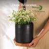 image:imageDOWAN 360 Rotating Extra Large Cooking Utensil Holder 76 Kitchen Utensil Holder for Countertop Utensil Crock for Farmhouse Kitchen Decor Ceramic Stable Utensil Caddy Soft WhiteMatte Black