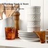 image:imageDOWAN 6 oz Ramekins Oven Safe with Lids Ceramic Dipping Bowls Arctic WhiteArctic White