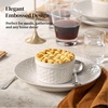 image:imageDOWAN 6 oz Ramekins Oven Safe with Lids Ceramic Dipping Bowls Arctic WhiteArctic White