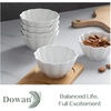 image:imageDOWAN FlowerShaped Porcelain 4 Oz Ramekins  Oven Safe Ramekins set of 6