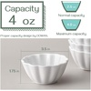 image:imageDOWAN FlowerShaped Porcelain 4 Oz Ramekins  Oven Safe Ramekins set of 6
