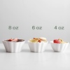 image:imageDOWAN FlowerShaped Porcelain 4 Oz Ramekins  Oven Safe Ramekins set of 6