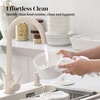 image:imageDOWAN Ramekins with Lids Oven Safe 15 oz Ramekin Bowls for Creme Brulee Souffle Dishes Porcelain Ramekins with Cover and Handle for Baking Stackable Set of 4 White15 OZ