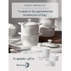 image:imageDOWAN Ramekins with Lids Oven Safe 15 oz Ramekin Bowls for Creme Brulee Souffle Dishes Porcelain Ramekins with Cover and Handle for Baking Stackable Set of 4 White10 OZ