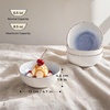 image:imageDOWAN Caymere Small Bowls Set 8 OZ Ceramic Dipping Bowls Coastal Blue