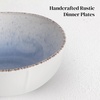 image:imageDOWAN Caymere Small Bowls Set 8 OZ Ceramic Dipping Bowls Coastal Blue