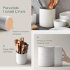 image:imageDOWAN Bundle  Teal Utensil Holder  White Utensil Holder