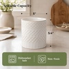 image:imageDOWAN Ceramic Kitchen Utensil Holder for Counter Set of 2 7654 White1