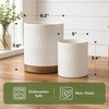 image:imageDOWAN Ceramic Kitchen Utensil Holder for Counter Set of 2 7654 White2