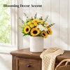 image:imageDOWAN Ceramic Kitchen Utensil Holder for Counter Set of 2 7654 White2